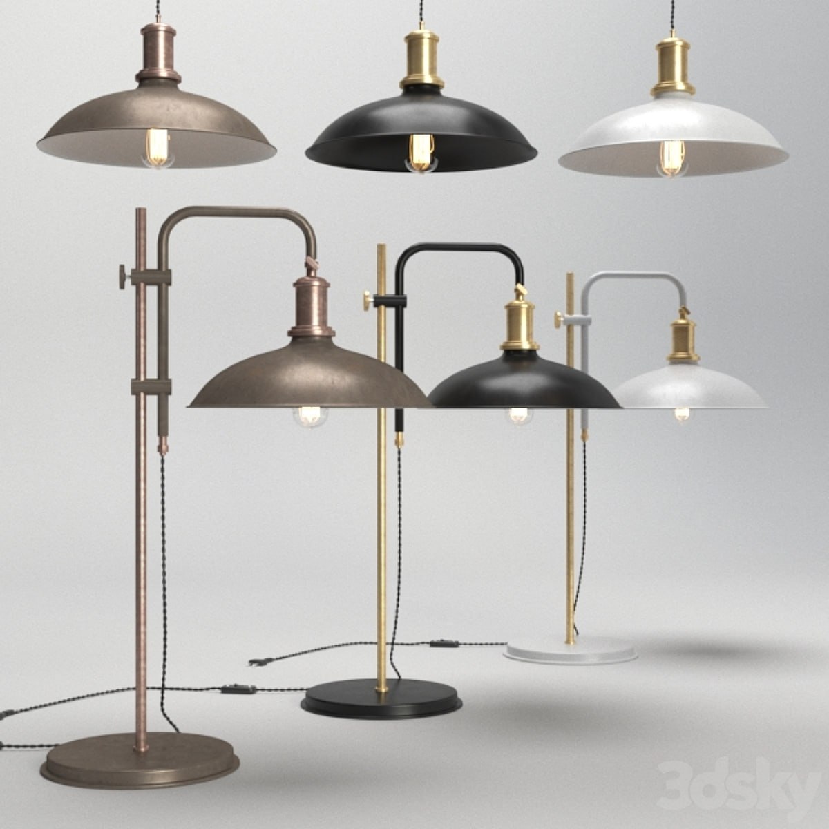 Konsthantverk Kavaljer lamps