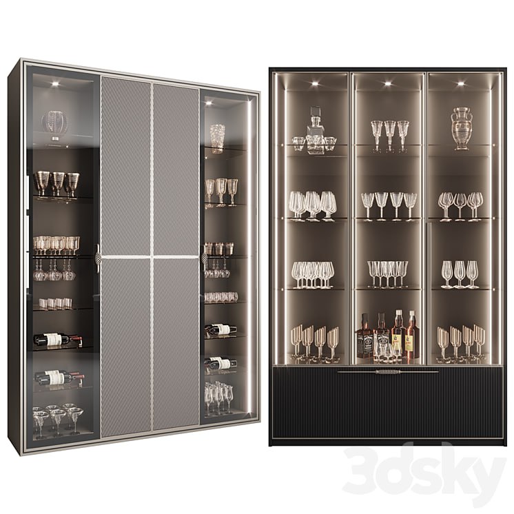 Сupboard with dishes My Design №22