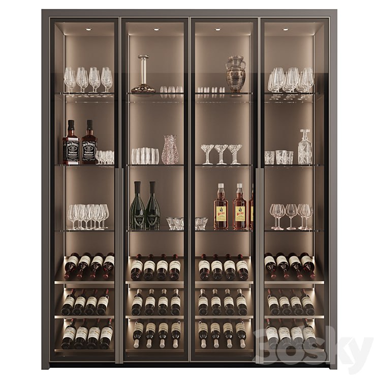 Сupboard with dishes My Design №15