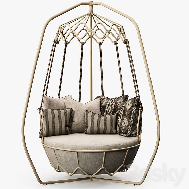 Roberti Rattan - Gravity swing sofa
