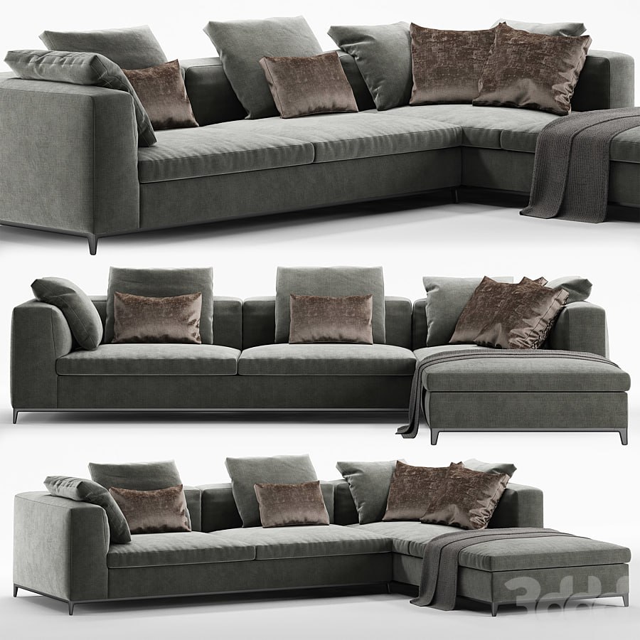 B&B Italia Michel Club Sofa Set
