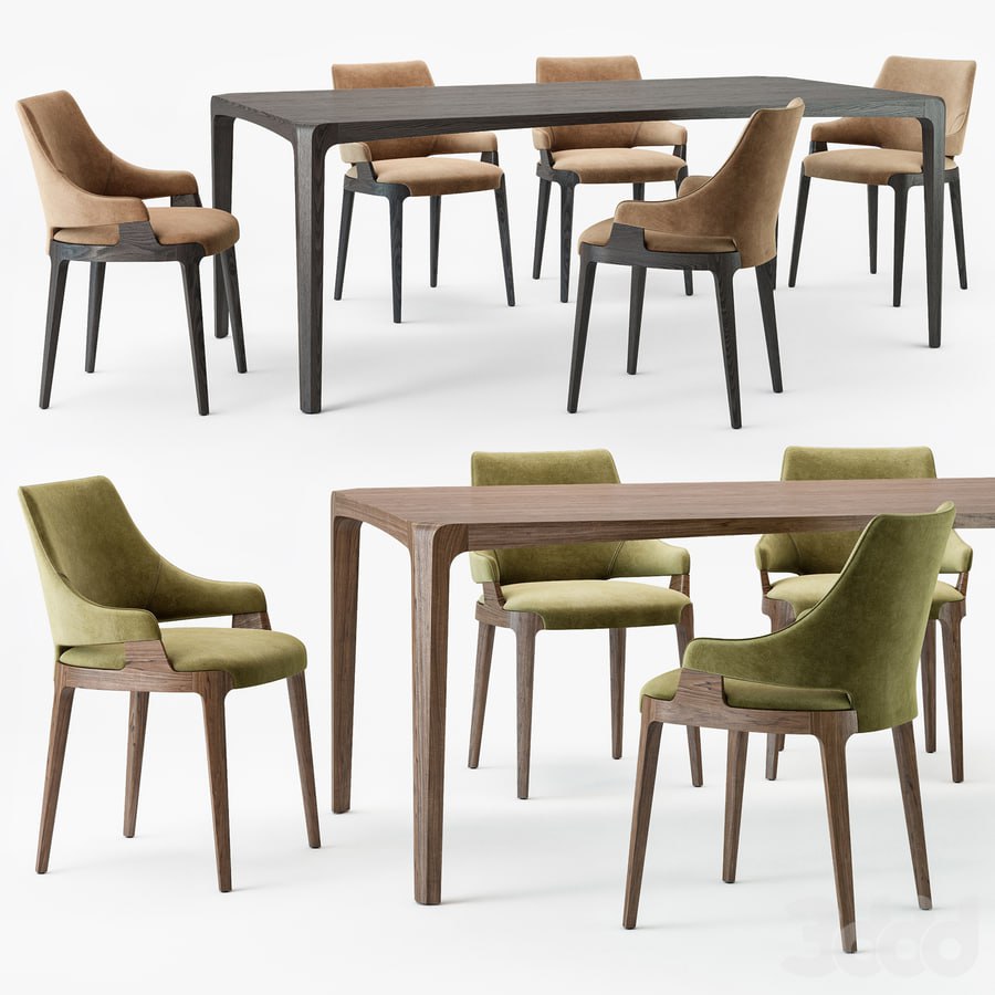 Potocco Velis Chair Eiles Table