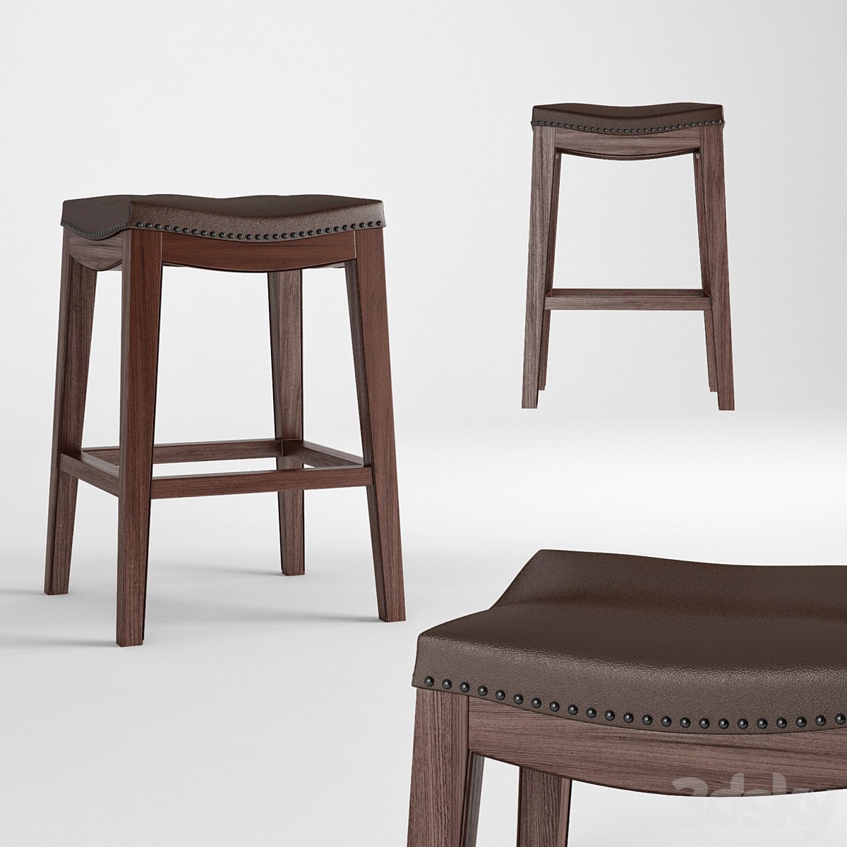 Bar Stool Julien Leather