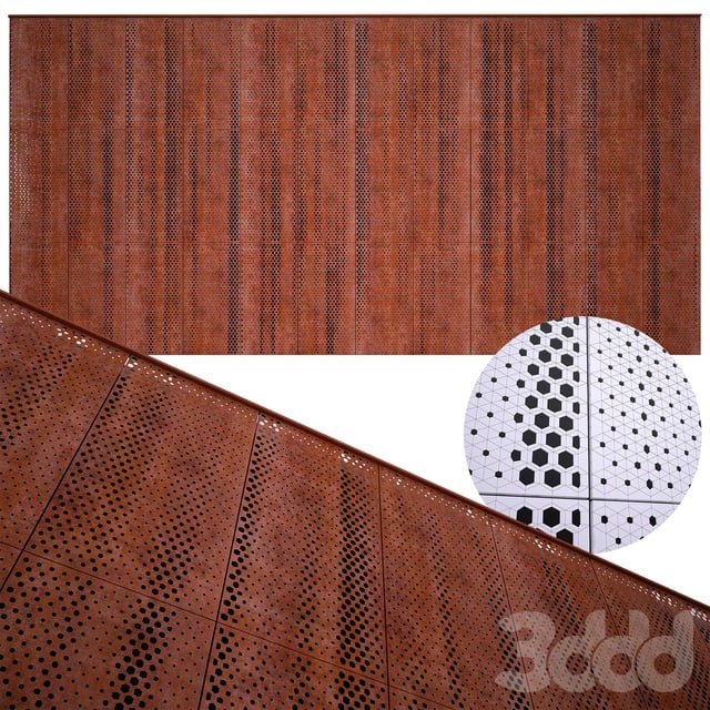 perforated metal panel N20