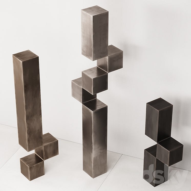 165 interior sculptures 01 stephan siebers bronze P01