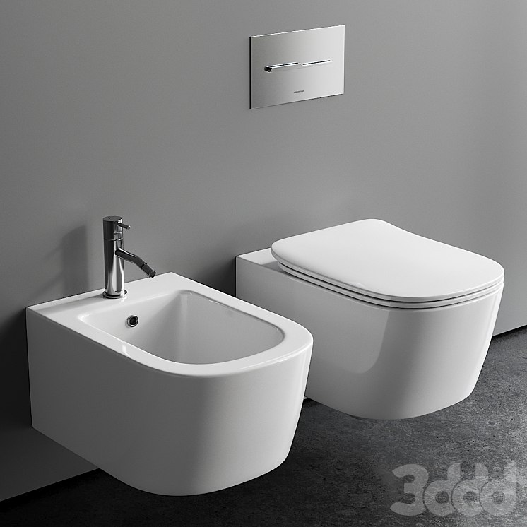 Antonio Lupi Design Komodo Wall-Hung WC