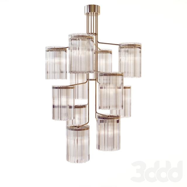 Van den Akker - Large twelve light hanging
