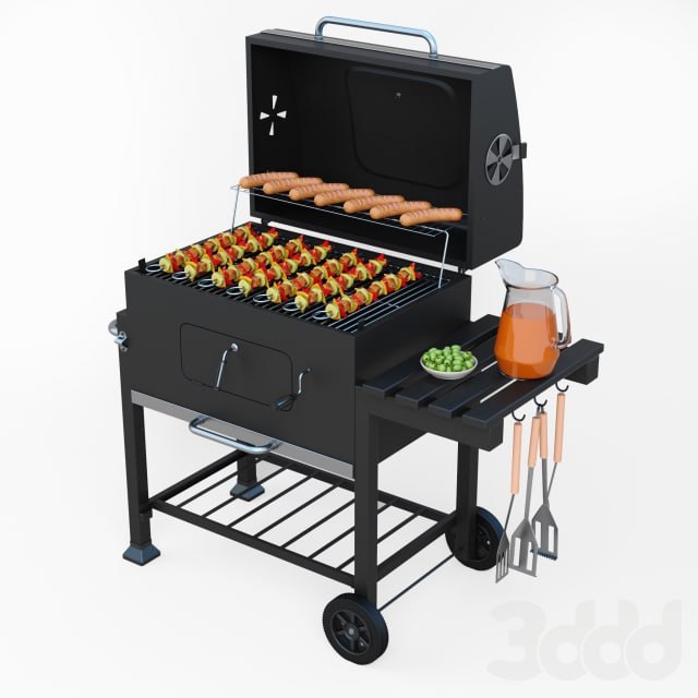 Barbecue Jumbuck Franklin Charcoal BBQ