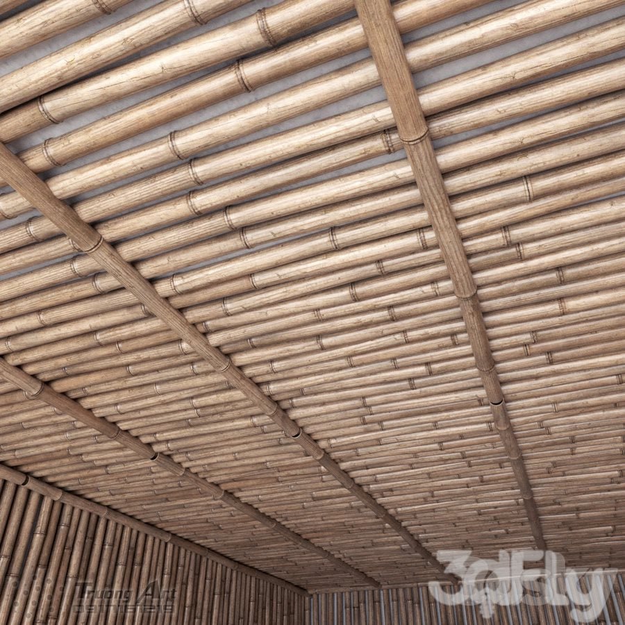 Bamboo ceiling / Bamboo ceiling