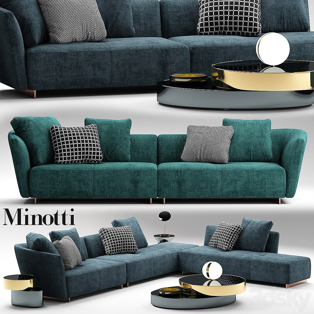 Sofa minotti lounge seymour