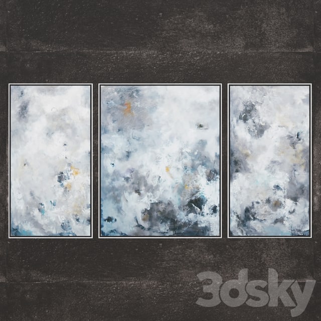 Kent Walsh's Golden Glow Triptych John-Richard Collection