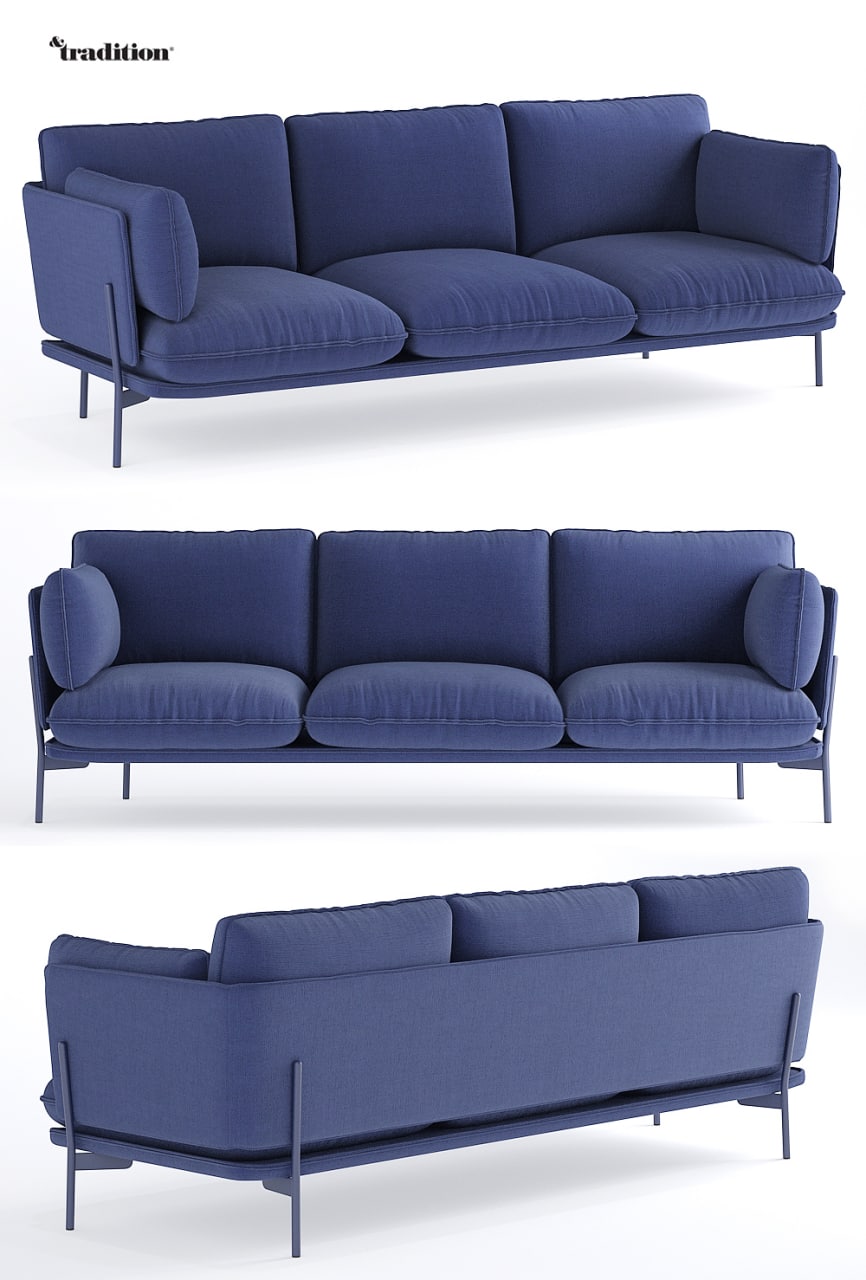 Andtradition cloud 3 Seater sofa