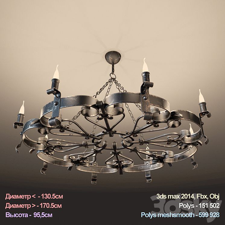 Chandeliers Forged