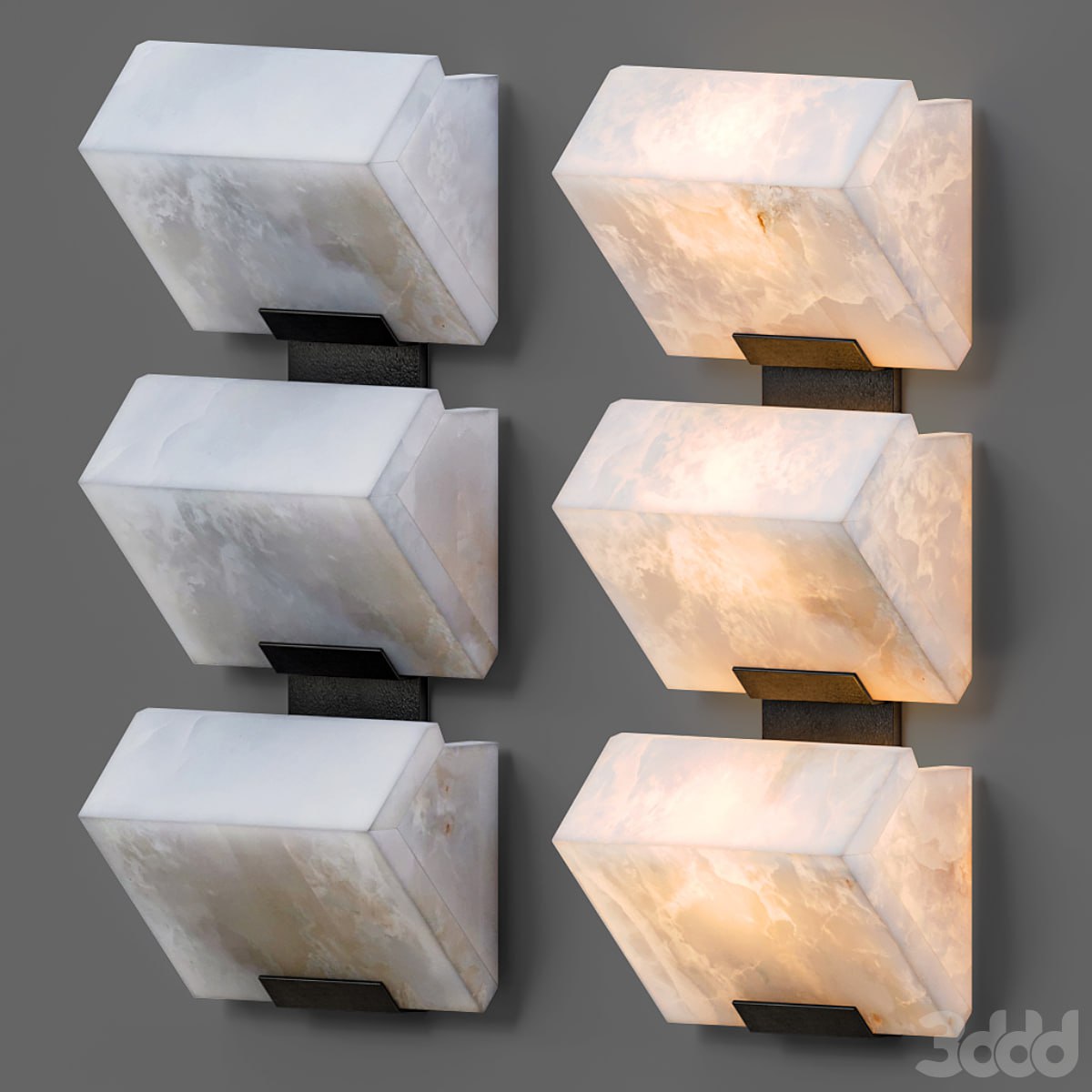 Architectural Pierre Chareau Sconces