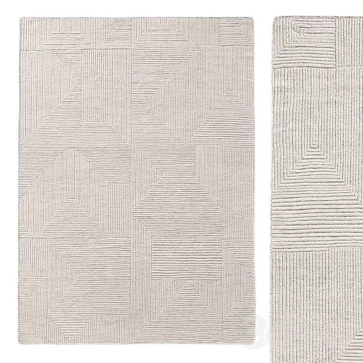 SETTAT HAND-KNOTTED WOOL RUG