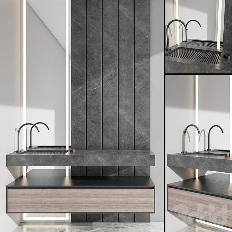 bathroom furniture set 90