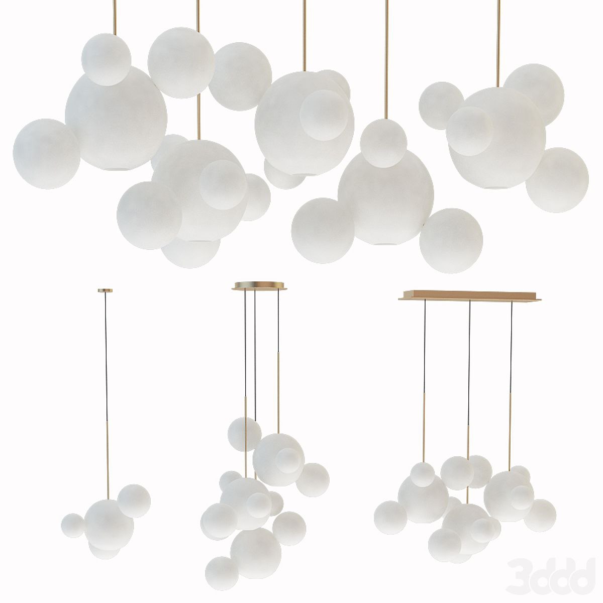 Giopato & coombes chandelier milk set