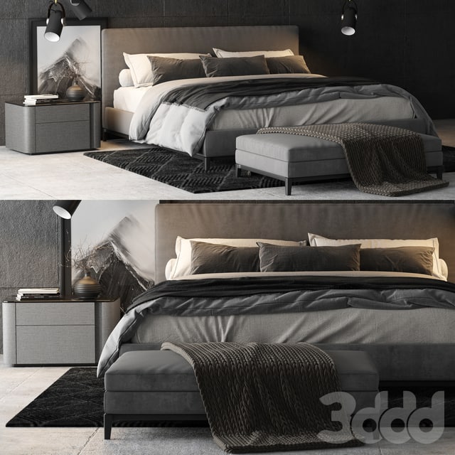 Minotti Andersen Bed