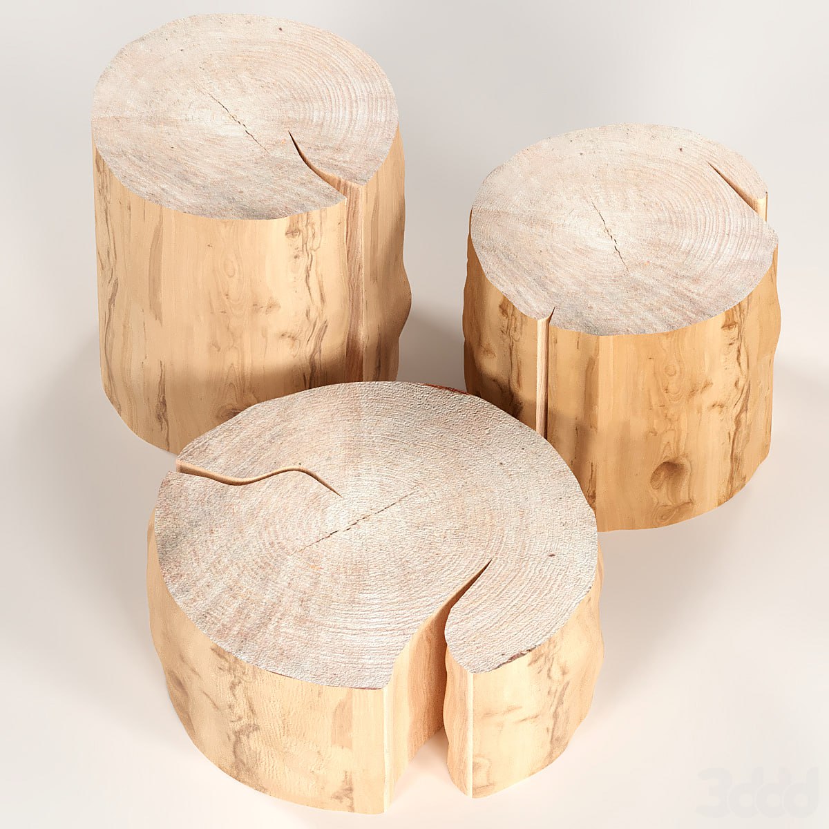 3 coffee table stump