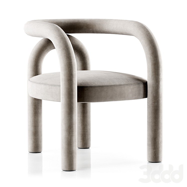 Open Back Chair by Litfad
