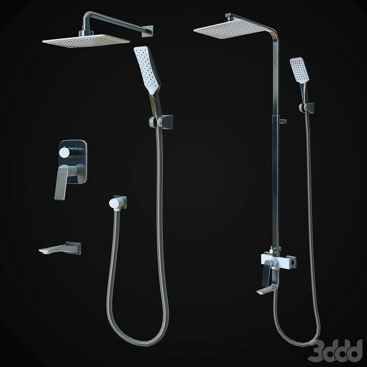 LeMark Allegro Shower Set