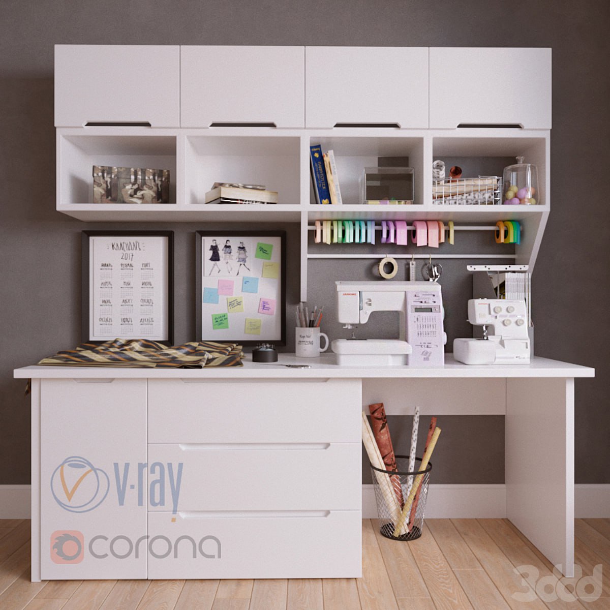 Set of sewing machines Janome