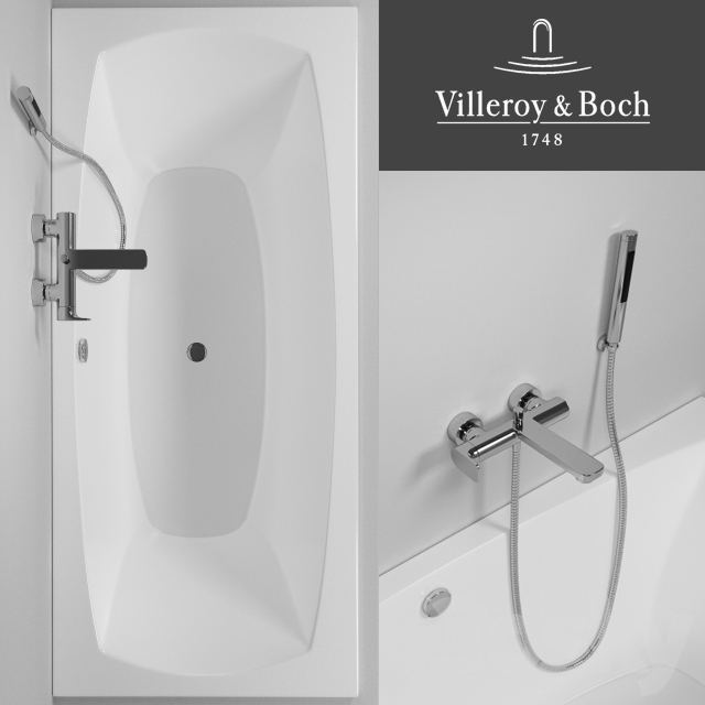 Bathtub Villeroy &amp; Boch My Art Duo