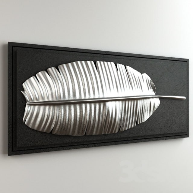 Palm Leaf Ornament 004