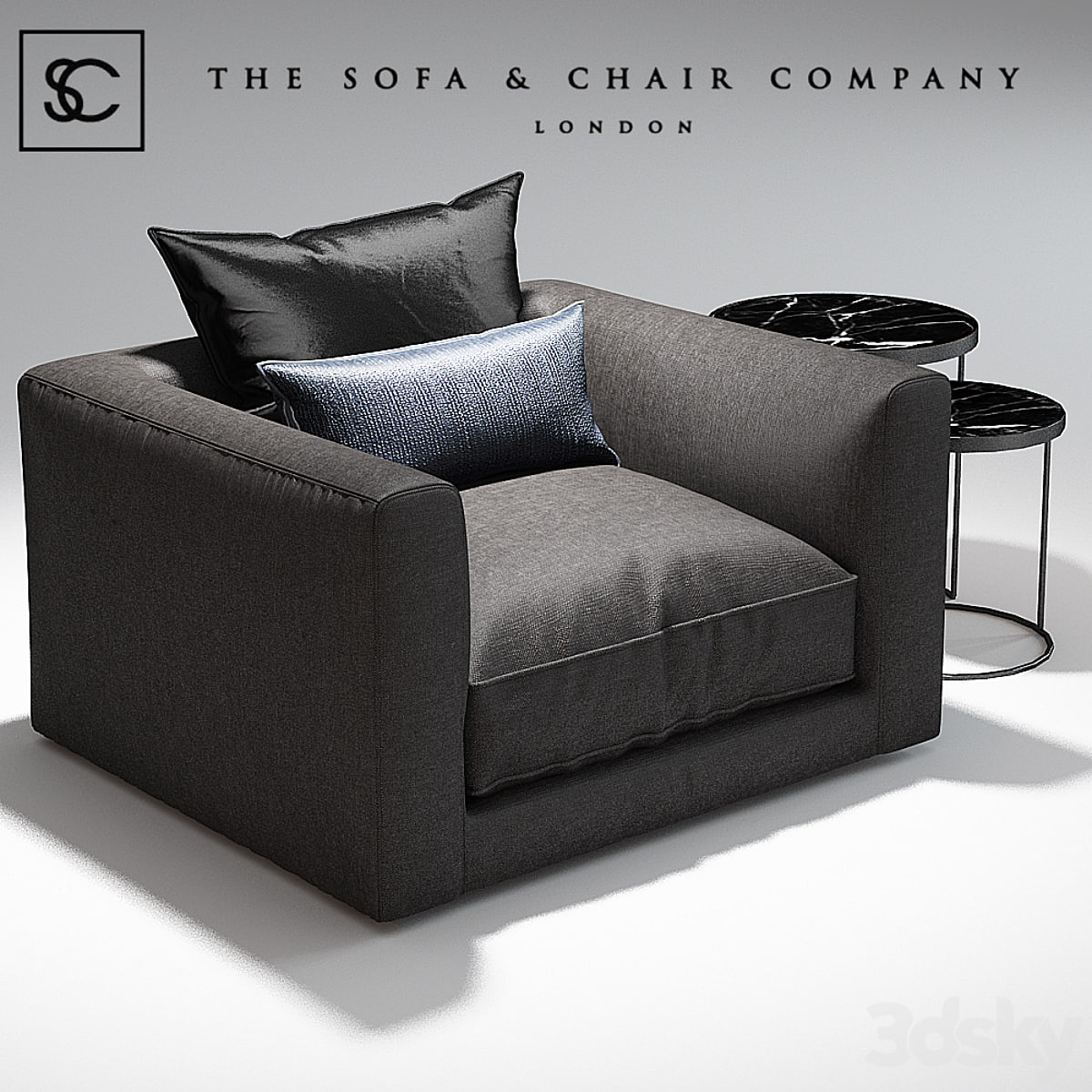 Elis Armchair_The sofa and chair company_Coppice table