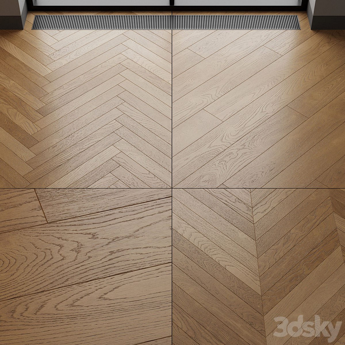 Wood floor Toned Oak
