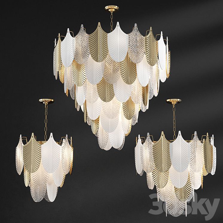 Chandelier pendant Abelia Chandelier Loft-Concept