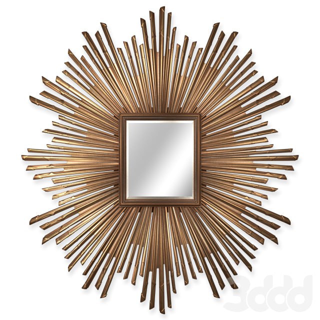 Restoration Hardware 17th C. Sunburst Mirror