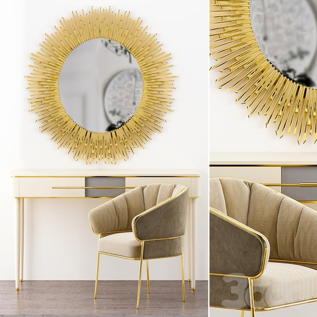 Agra Dressing Table Frato Interiors