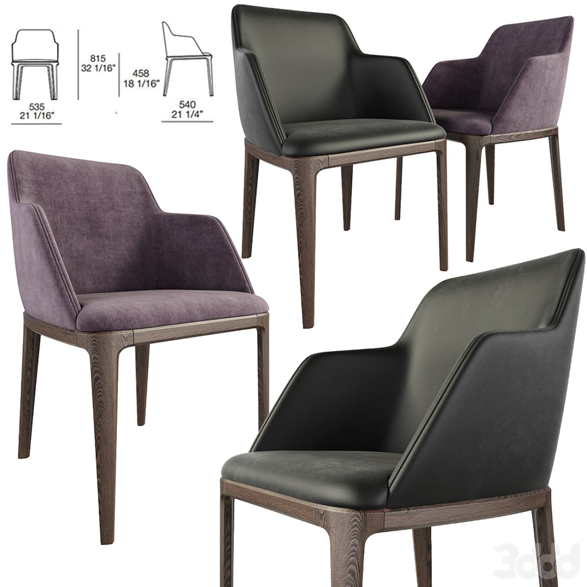 [Aisuidris](https://t.me/Aisuidris) Poliform Grace Dining Chair