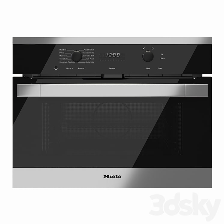 Ma'ruf Speed ​​Oven Miele H 6100 6200 BM AM Steel