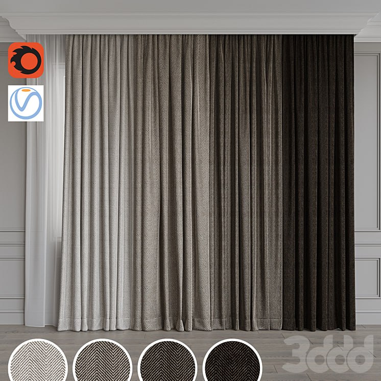 Misha Set of curtains 90