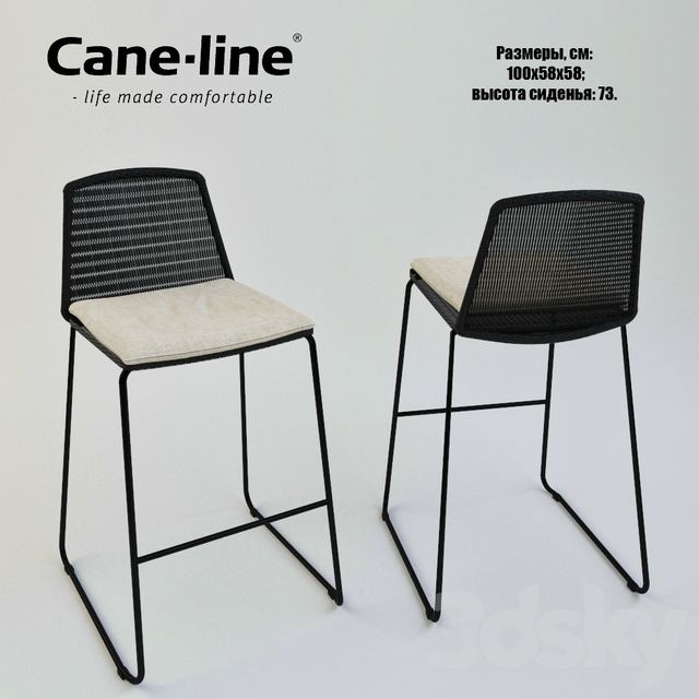 Cane-line Breeze bar chair