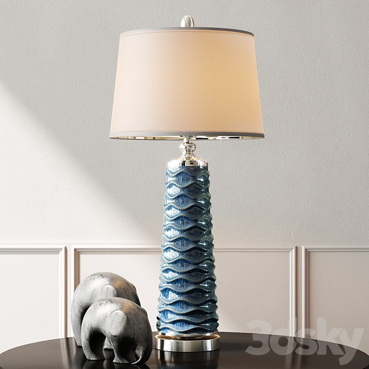 kholoud faisal Uttermost Delavan Table Lamp