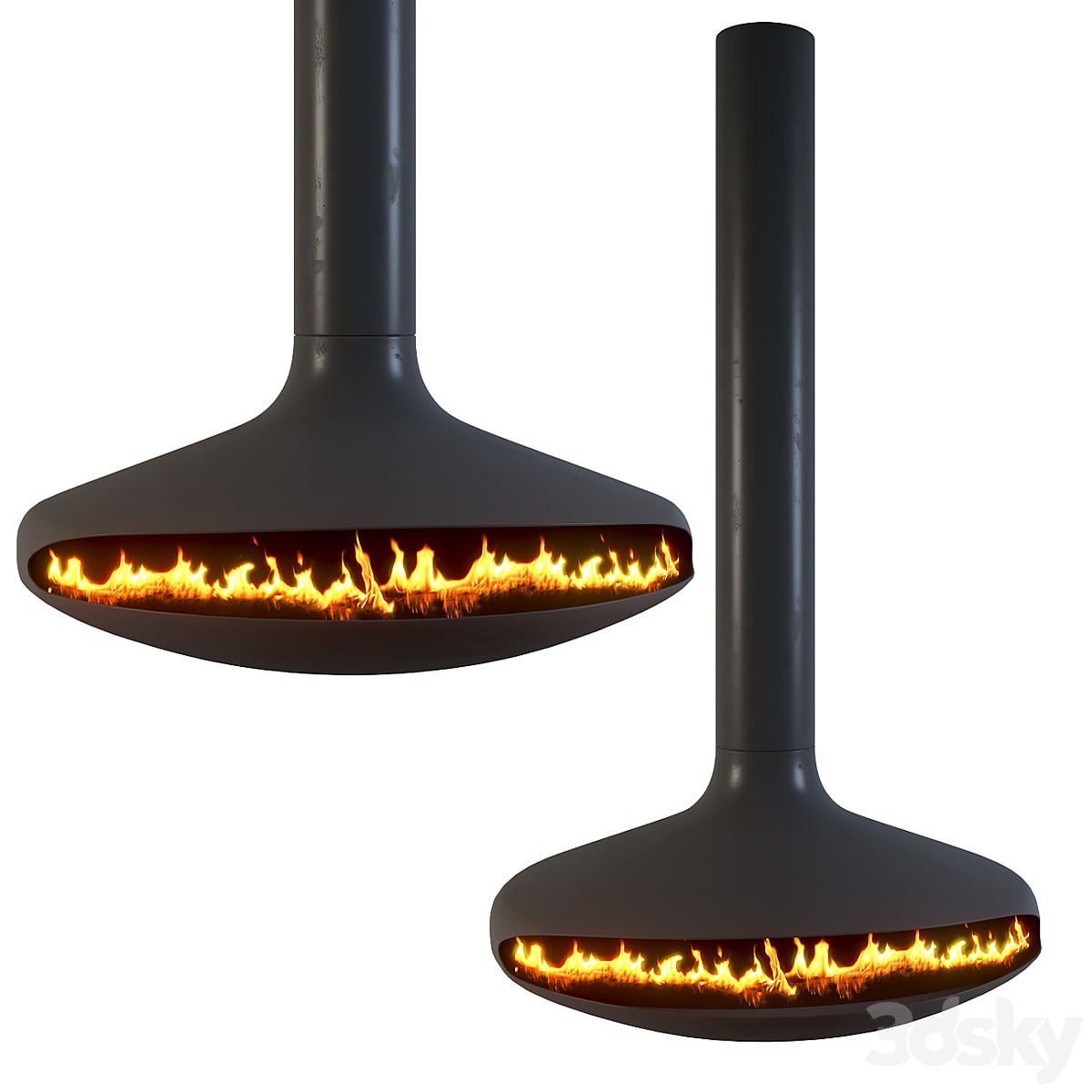 Lera Focus creation GYROFOCUS Fireplace