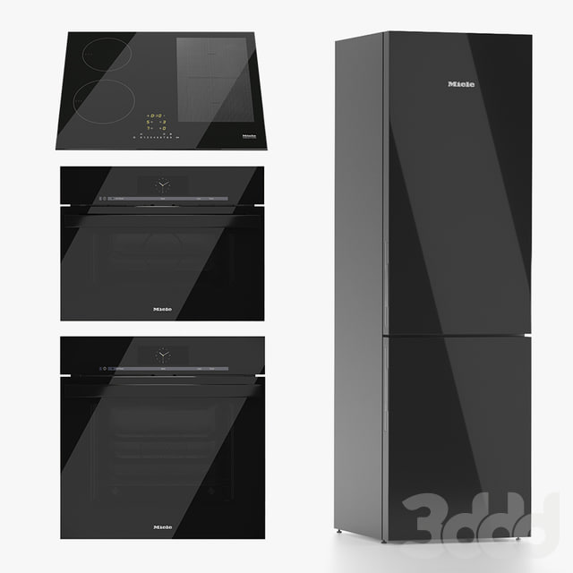 Miele household appliances set 02