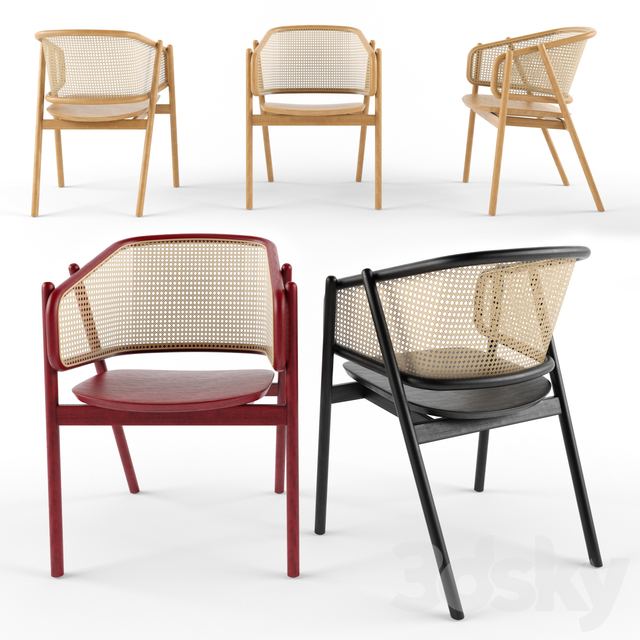 Cane Chair 01 By Cane Collection