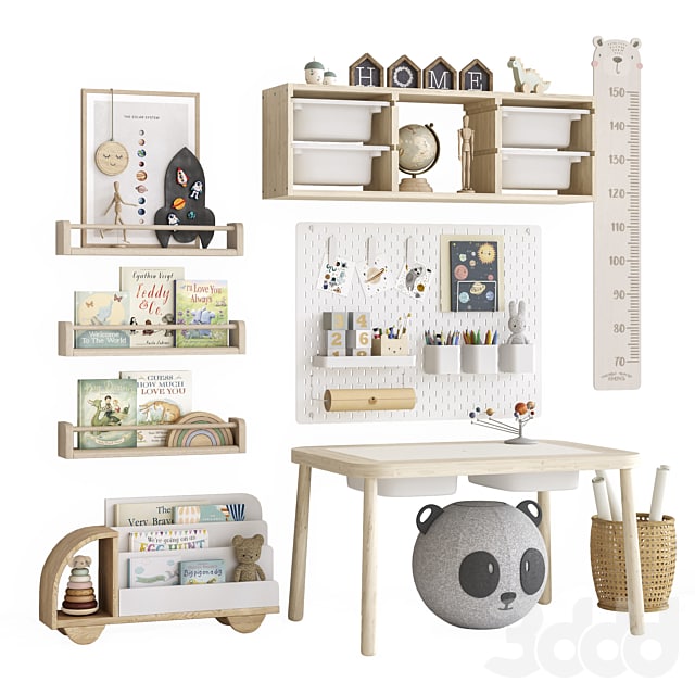 Toys, decor and furniture for nursery 2