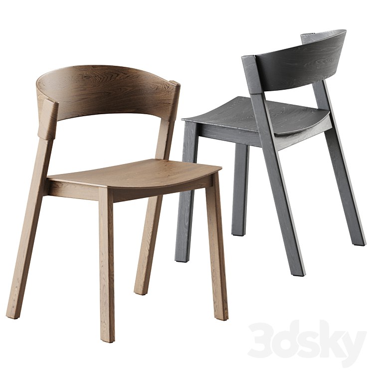 Cover Side Chair by Muuto / Wooden Chair