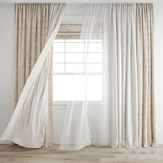 Curtain 640/Wind blowing effect 16