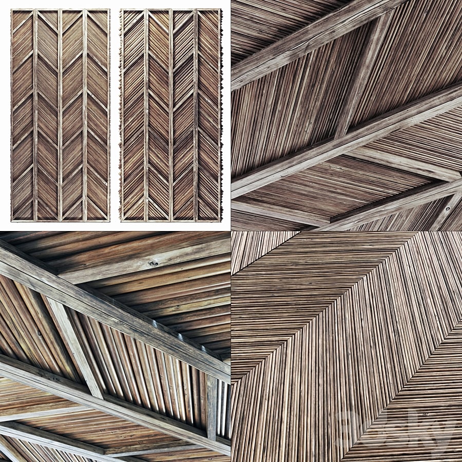 Ceiling diagonal branch straight n2