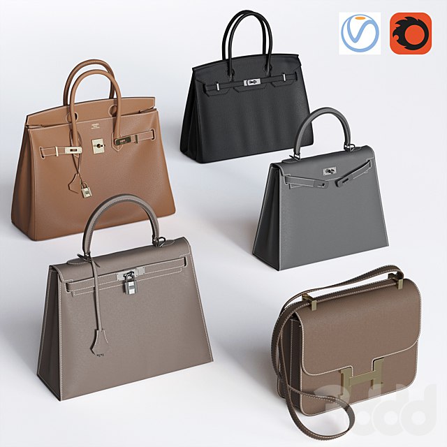 Set of bags 7. Hermes 2
