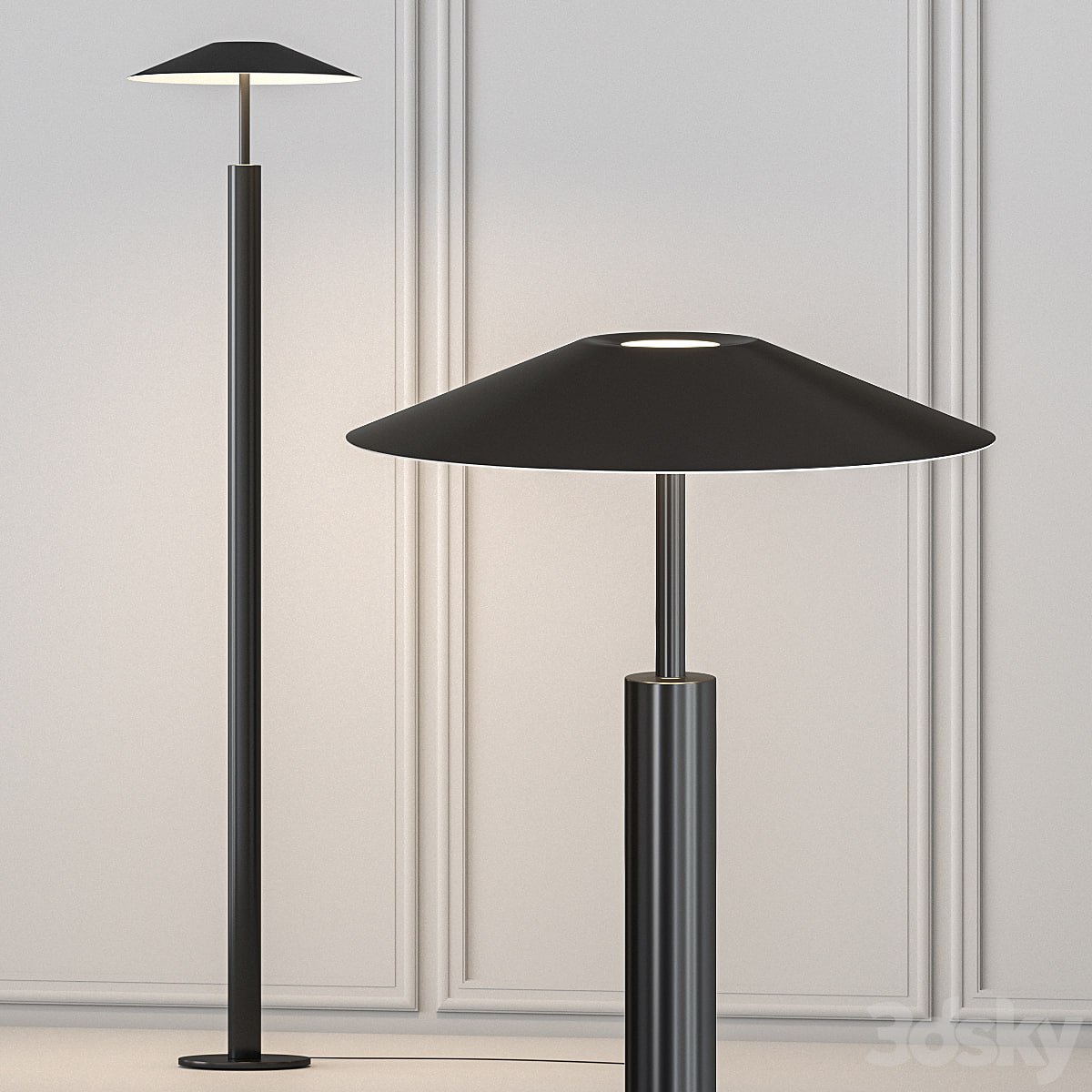 H Floor Lamp by LEDS C4