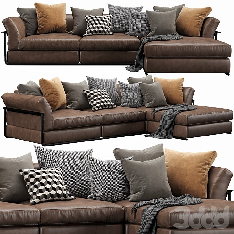 Flexform Zeno Chaise Lounge