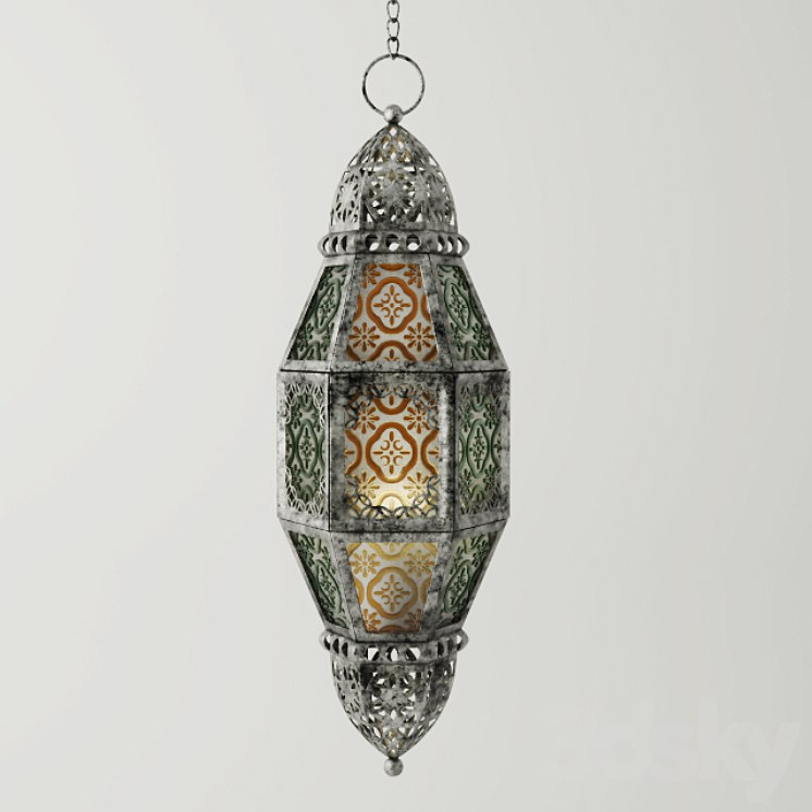 Metal Moroccan Lantern