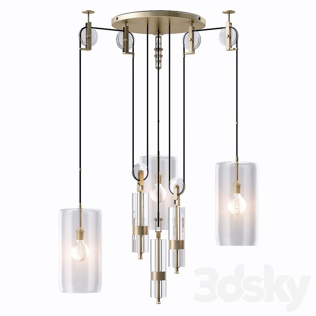 Holly Hunt Counterweight Chandelier